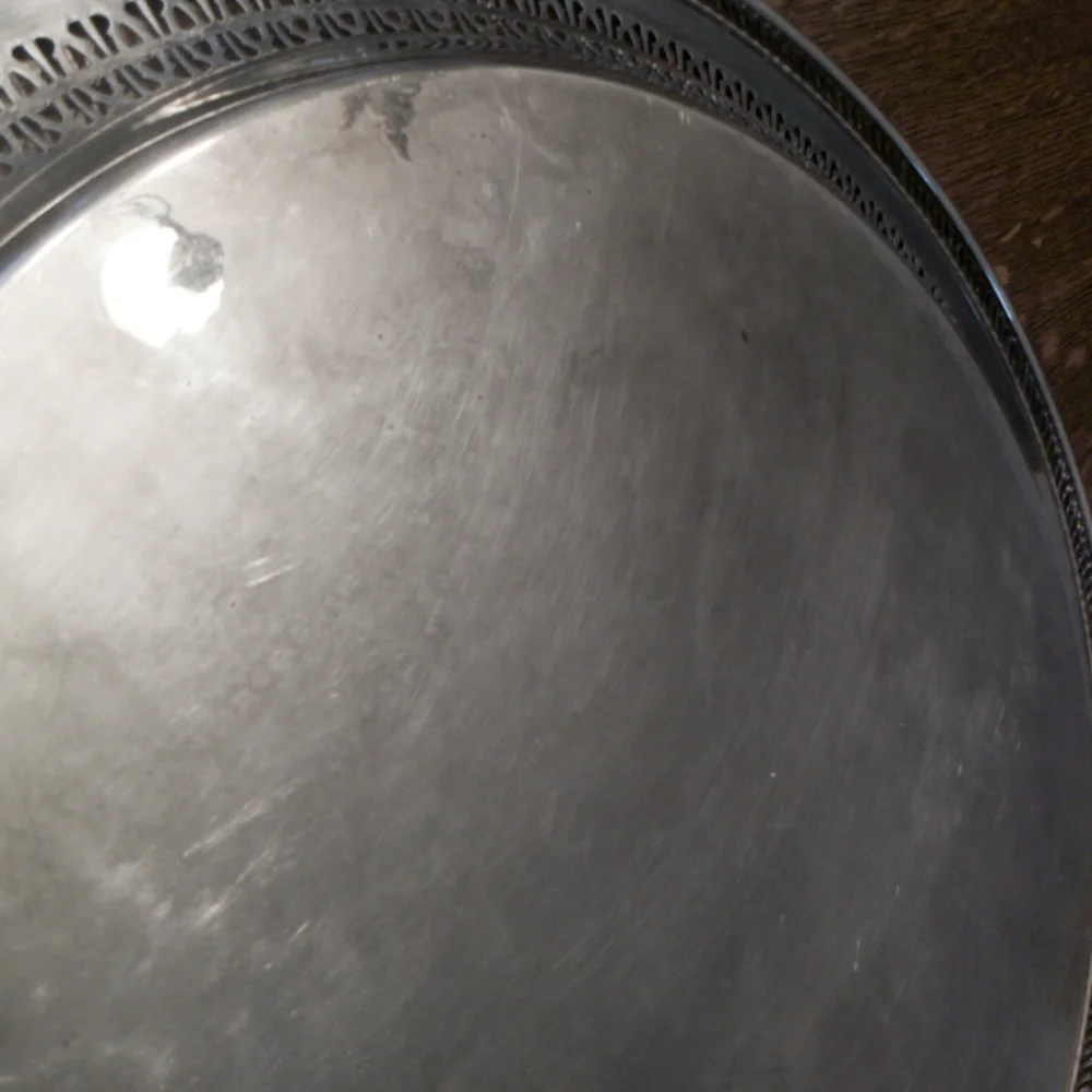 Vintage Silver Plated 15" Tray - Picture 7 of 9